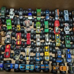 Monster Trucks And Track