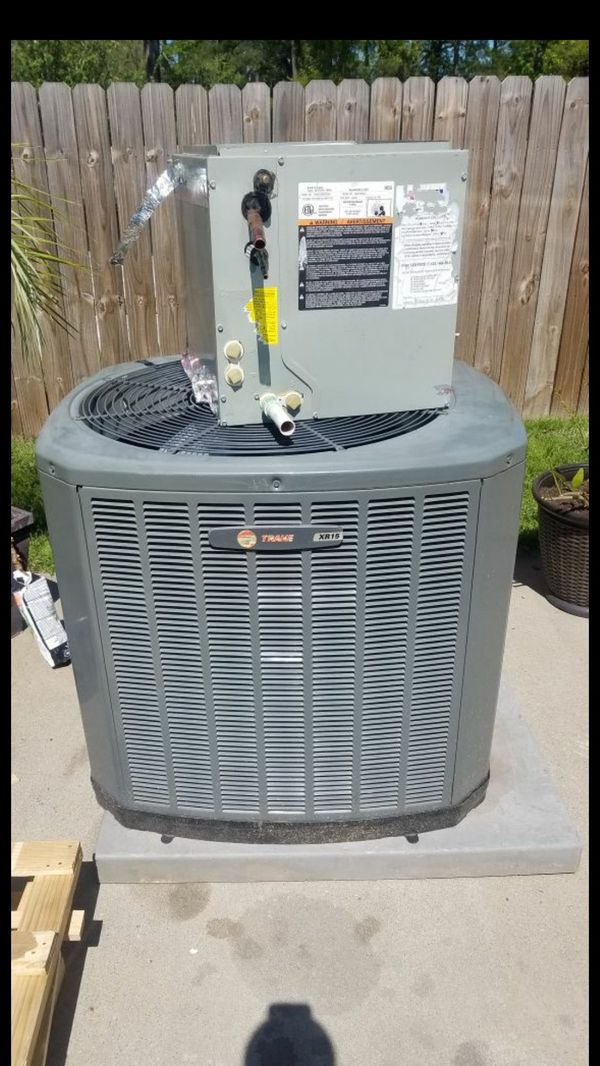 Trane 2.5 R410 ac condenser and matching coil. for Sale in Chesapeake