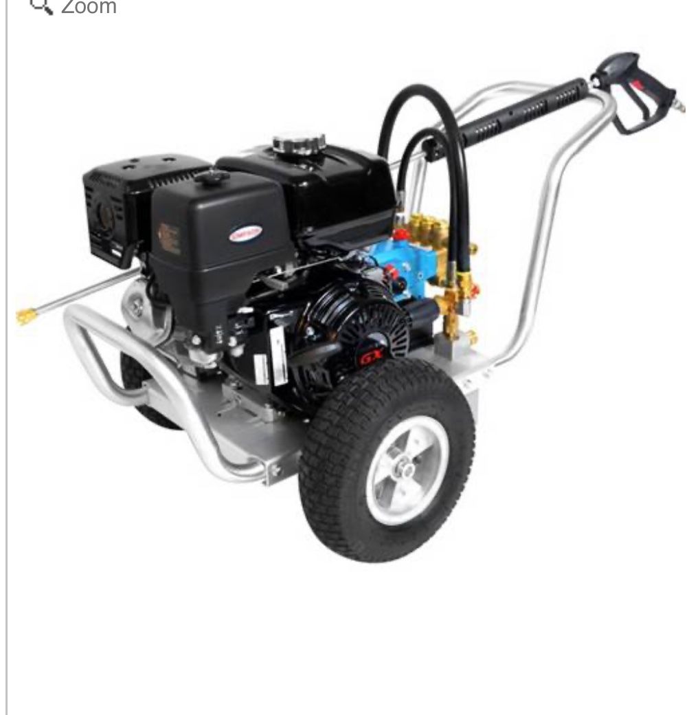 Pressure washer-Honda GX390-Belt Drive-4.0GPM-4200PSI-Aluminum - $1,200