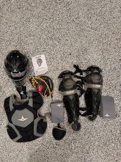 Youth Catchers Gear and mitt