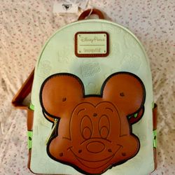 Disney Parks Mickey Mouse Ice Cream Sandwich Loungefly Mini Backpack Eats New 