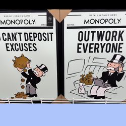 Wall Art Mr Monopoly “Ikonick” Set