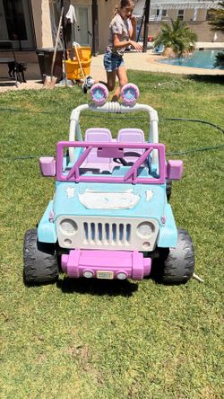 Frozen electric jeep