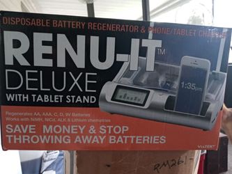 Phone, tablet and battery charger brand new