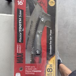 New Extendable 16’ Tree Saw & Pruner