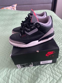 Jordan 3 cement size 6Y