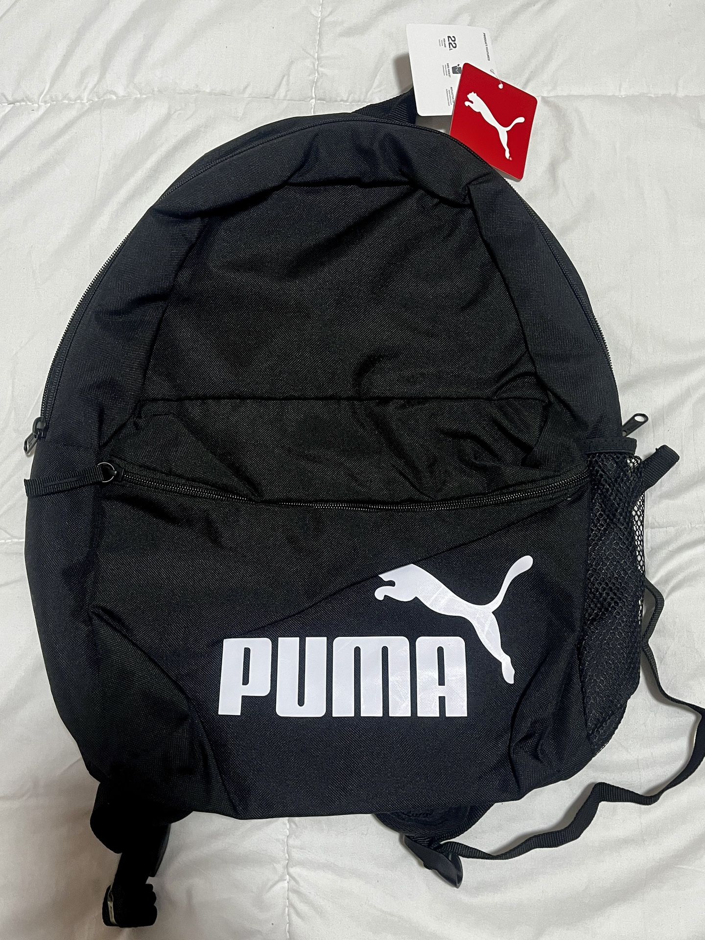 NEW Black Puma Backpack