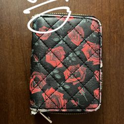 Black Rose Wallet