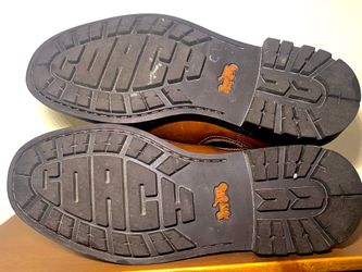 COACH mens pull on saddle boots size 9
