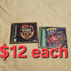 Playstation 1 ps1 games $12 each
