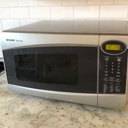 FREE Sharp microwave oven.