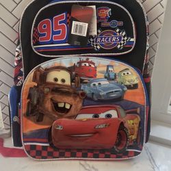 Cars Backpack 16”