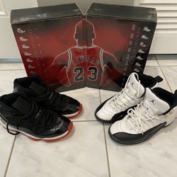 Jordan 11/ 12 Pack Size 8.5 