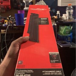Milwaukee Framing Nailer Extended Magazine
