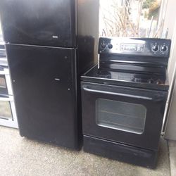 REFRIGERATOR AND RANGE