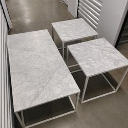 Marble Table Set