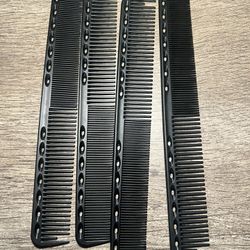 Black Fine Tooth Hair Comb, Heat Resistant 