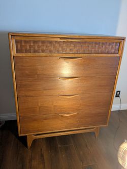 Mid-Century Modern Highboy Dresser