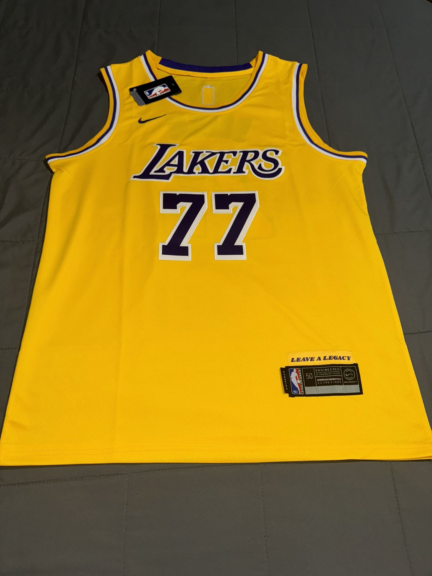 Gold Edition Luka Doncic LA Lakers Jersey