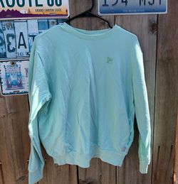 VINTAGE Women's Fila French Terry Crewneck Sweatshirt With Pockets SIZE M