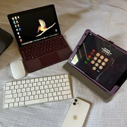 iphone12, ipad, Microsoft Surface Go, Magic Keyboard, Magic Mouse