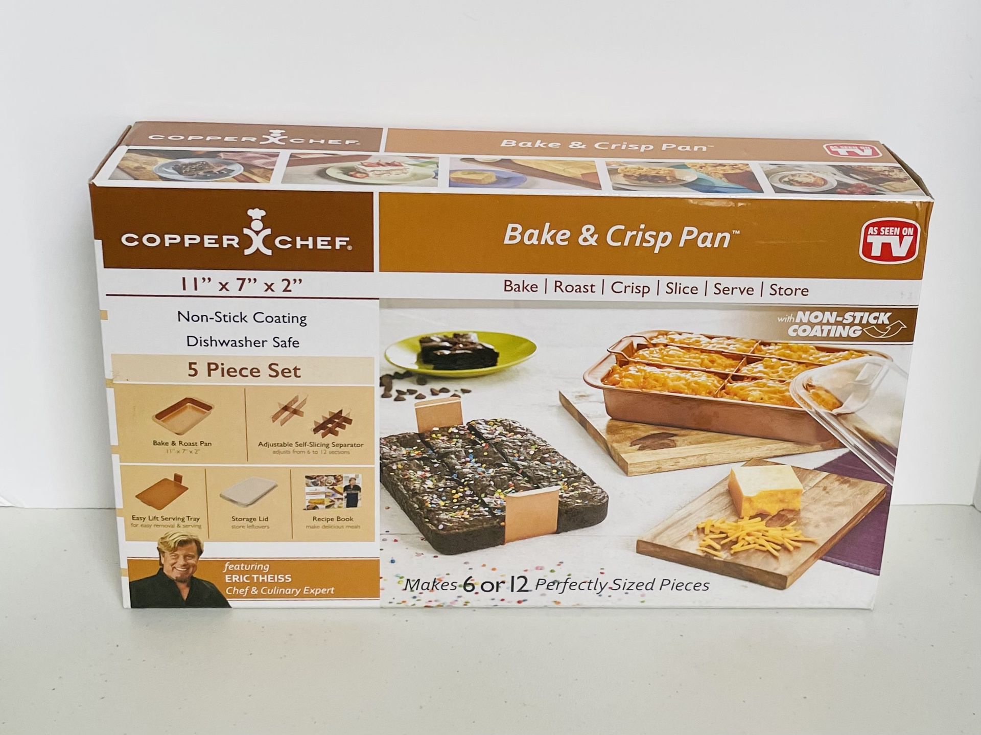 Copper Chef Bake & Crisp Pan As Seen on TV, NIB