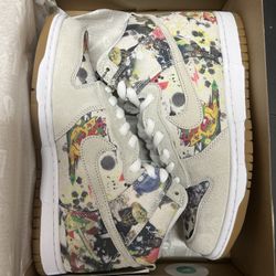 supreme nike sb dunk high rammellzee