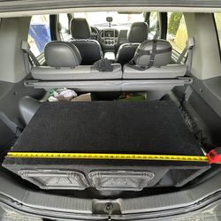 2 12” Kicker L7 Subs With Ported Box