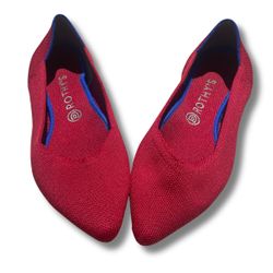 Red Rothy’s Point Shoes Size 9.5