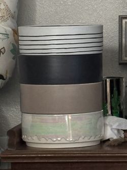 4 Large Ceramic Dog Bowls