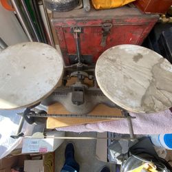 Balance Beam  and Weights