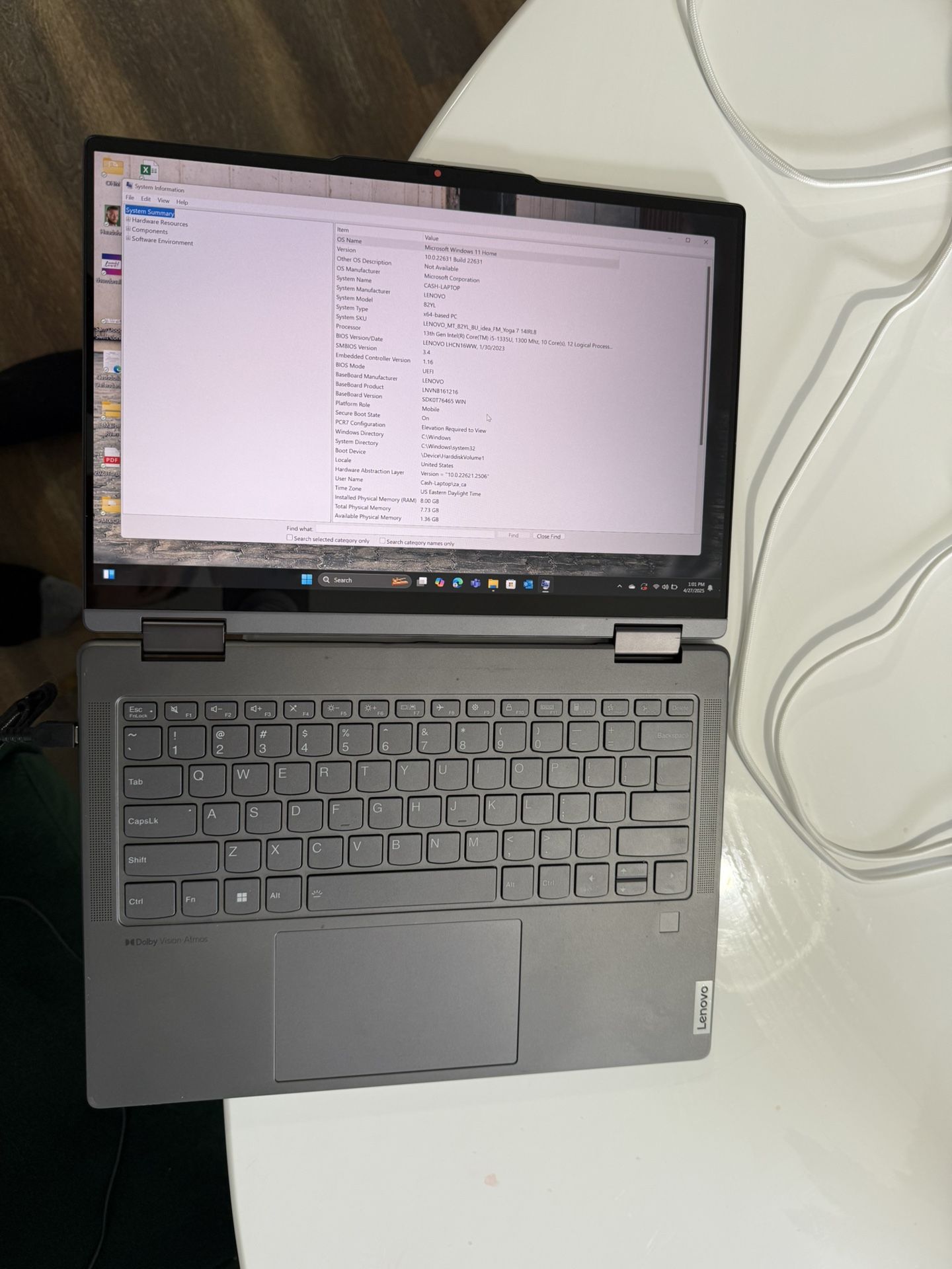 2in1 Yoga Laptop