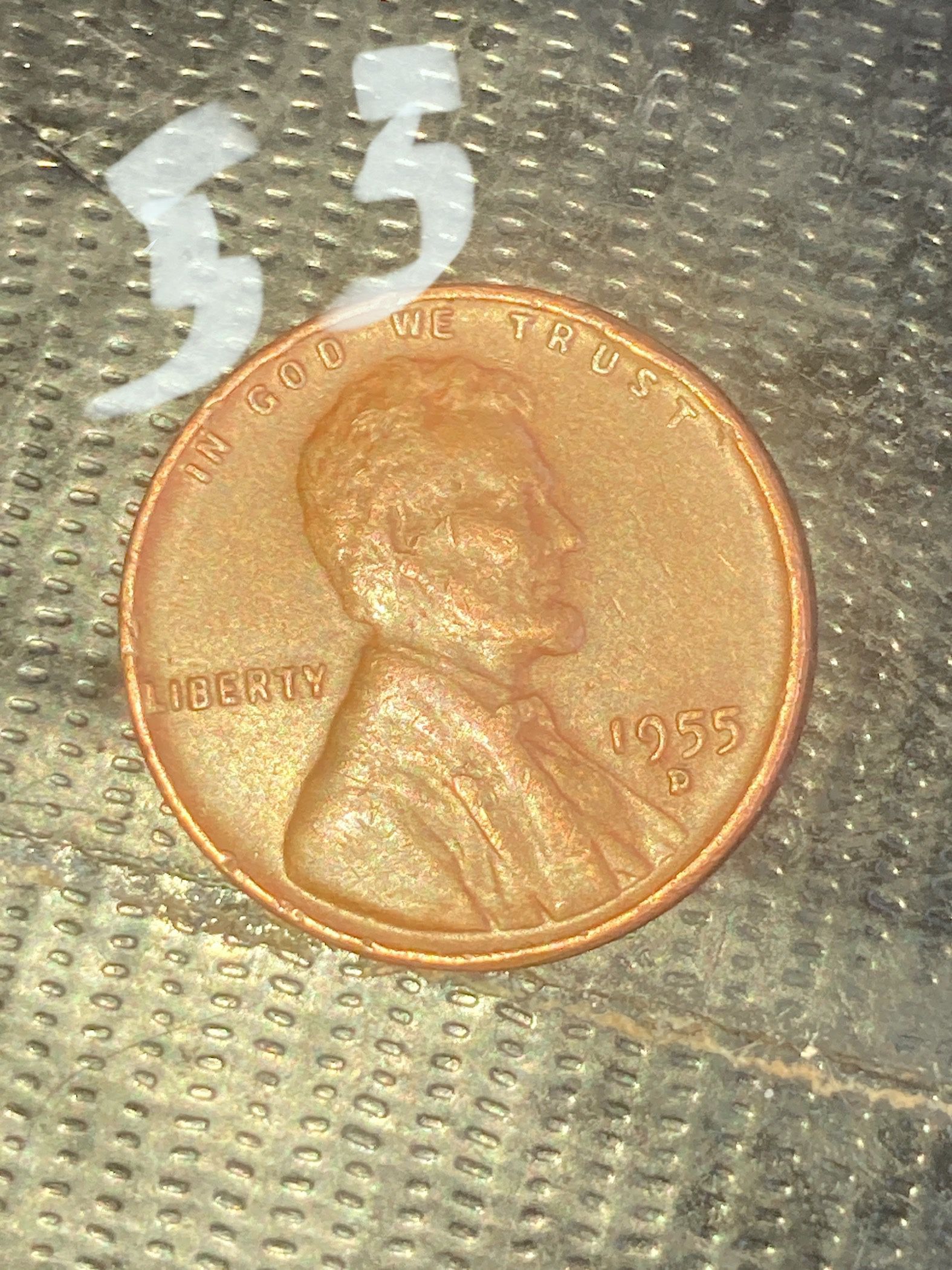 1955D Lincoln Wheat Penny