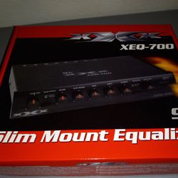 New XXX Audiopipe 7 Band Eq