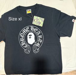 Bape t shirts size XL
