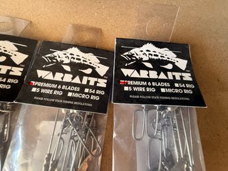Warbaits Alabama rig a rig premium blade bait lure fishing