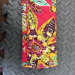 Vera Bradley Floral Wallet | Quilted Multicolor Clutch | Bright Statement Piece