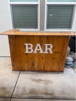 Custom Wood Bar