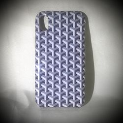 Ondigo Supreme Series Case for Apple iPhone XR - Dual Layer - Blue Geometric