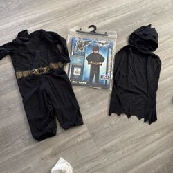 Batman Costume 2-4T
