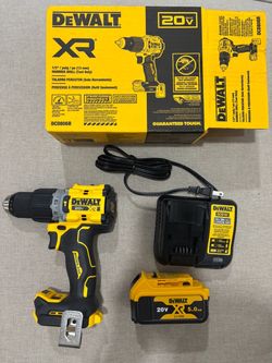 New DeWalt XR drill kit