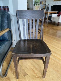 Antique Court Room Chair