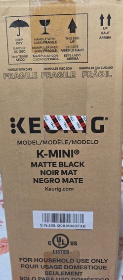 Keurig K-Mini Coffee Maker Matte Black