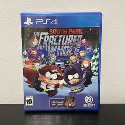 South Park The Fractured But Whole PS4 Sony PlayStation 4 CIB Video Game 2017