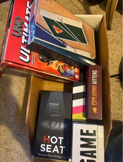 Mixed Board & Card Game Lot