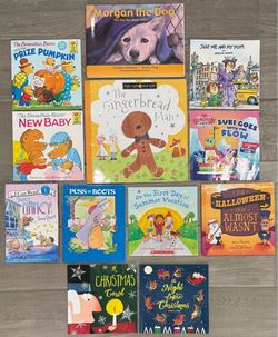 Lot of 12 Children's Books