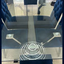 Glass dining Table