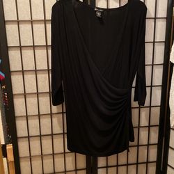 Black slinky type top