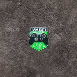 $10 I Am Elite Xbox One Controller Badge Pin Videogame