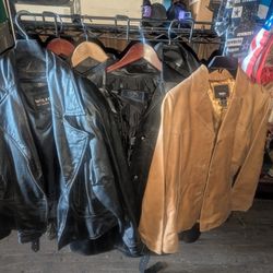 $40 LEATHER JACKETS 